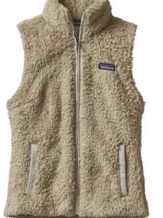 Patagonia NWT Women's Fleece Vest in Taupe - Picture 2 of 4